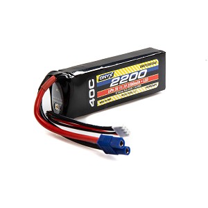 ONYX 11.1V 2200mAh 3S 40C LiPo Battery: EC3
