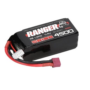 Team Orion 3S 55C Ranger Crawler HV Shorty LiPo Battery (11.4V/4500mAh)