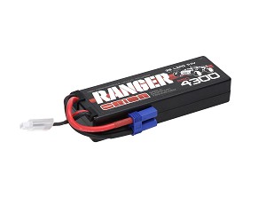 Team Orion 3S 55C Ranger LiPo Battery (11.1V/4300mAh) EC5