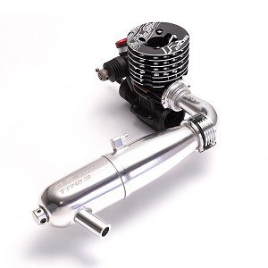 OS Engines Speed R2106 .21 On Road Engine with TR03 EFRA2196 Pipe