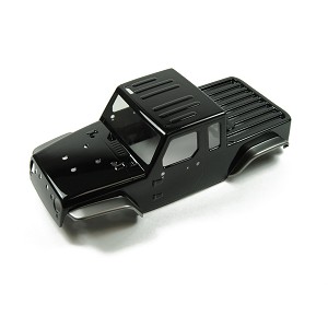 Panda Hobby Tetra18 X1T Body Shell Set (Black) (w/Grill w/o LED's)