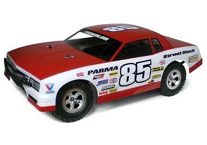 Parma 1/10 Parma '85 Street Stock Short Course Oval Clear Body