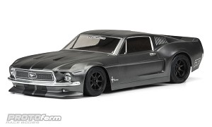 Protoform 1968 Ford Mustang Vintage Trans-Am Racing Body (Clear)