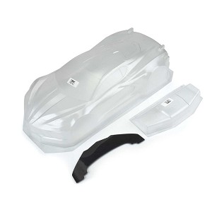 Protoform Arrma Felony & Infraction Corvette C8 Body (Clear)