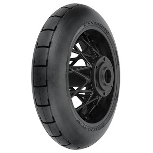 Pro-Line 1/4 Supermoto Tire Rear MTD Black Wheel: PM-MX