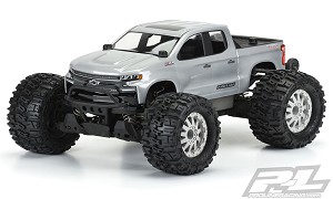 Pro-Line 2019 Chevy Silverado Z71 Trail Boss Body (Clear) (Stampede 4x4)