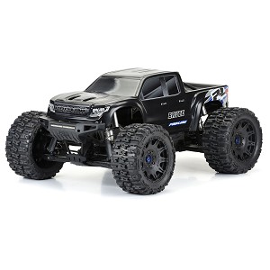 Pro-Line 1/5 Pre-Cut Brute Bash Armor Black Body: X-MAXX