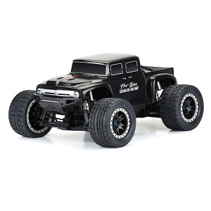 Pro-Line 1/5 Pre-Cut Ford F-100 Bash Armor Black Body: X-MAXX