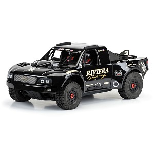Pro-Line 1/8 Pre-Cut 1997 Ford F-150 Trophy Truck Riviera Black Body: Mojave
