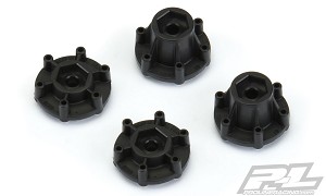 Pro-Line 6x30 to 12mm Hex Adapters (Narrow & Wide) (4)