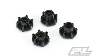 Pro-Line 6x30 to 12mm SC Hex Adapters (4)