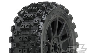 Pro-Line Badlands MX All Terrain 1:8 Buggy Tires M2 (Medium) Mounted (2)