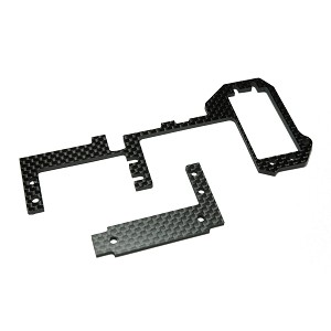 RC Cavalieri HB Racing D8W Carbon Radio Tray