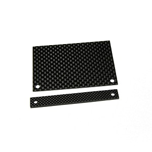 RC Cavalieri HB Racing D8W Carbon Fuel Tank Guards