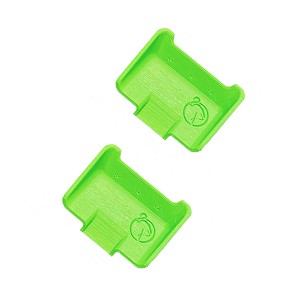 RaceCraft FlockFoil 1/8 Off Road Buggy Universal Front Wing Wolf Den Green (Pair)