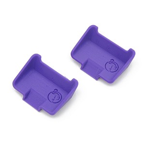 RaceCraft FlockFoil 1/8 Off Road Buggy Universal Front Wing People's Champ Purple (Pair)