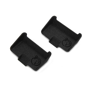 RaceCraft MegaFoil 1/8 Off Road Truggy Universal Front Wing Gallactic Black (Pair)