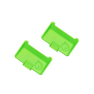 RaceCraft MegaFoil 1/8 Off Road Truggy Universal Front Wing Wolf Den Green (Pair)