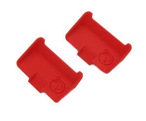 RaceCraft MegaFoil 1/8 Off Road Truggy Universal Front Wing Farvalicious Red (Pair)