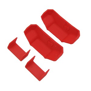 RaceCraft TenFoil 1/10 Buggy Universal Front Wing Farvalicious Red (Pair)