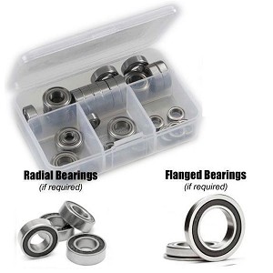 RC Screwz Traxxas X-Maxx 8s Rubber Shielded Bearings