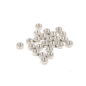 RC Screwz Stainless 2.6mm Plain Nuts (15 Qty Bag)
