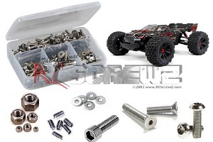 RC Screwz Arrma 1/5 KRATON 4X4 8S BLX EXB (#ARA5808V2) Stainless Screw Kit