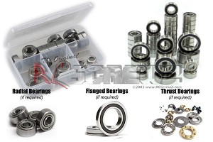 RC Screwz Arrma Notorious V6 Rubber Shielded Bearing Kit
