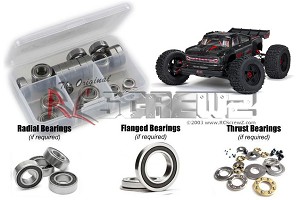 RC Screwz Arrma Outcast 8s EXB 1/5th Compatible Rubber Shielded Bearing Kit