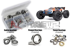 RC Screwz Arrma Kraton 6s 4×4 1/8th Compatible Rubber Shielded Bearing Kit