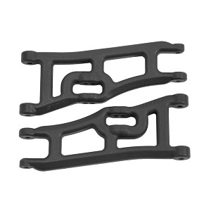 RPM Wide Front A-Arms Black Rustler / Stampede