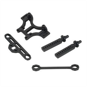 RPM T-Maxx & E-Maxx Shock Tower & Body Mounts – Black