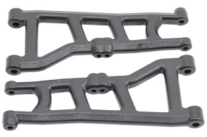 RPM Arrma Typhon 4x4 3S BLX Front Suspension Arm Set (Black)