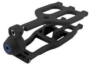 RPM Traxxas T/E-Maxx True-Track Rear A-arm Conversion (Black)