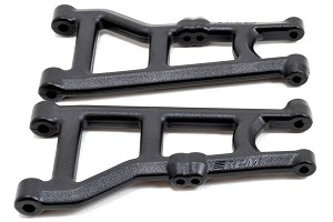 RPM Arrma 4x4 Front Suspension Arm Set (Black)
