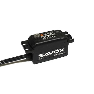 Savox Black Edition Low Profile Brushless Digital Servo