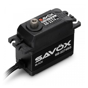Savox Black Edition High Voltage Brushless Digital Servo