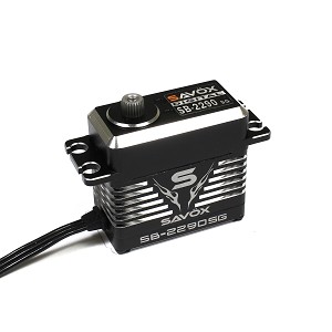 Savox Monster Torque Brushless Servo, Black Edition (0.11sec / 972.1oz @ 8.4v)