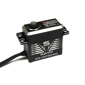 Savox SB-2292SG Black Edition Monster Torque Brushless Steel Gear Servo (High Voltage)