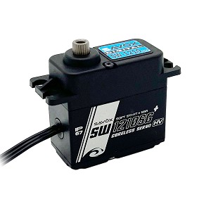 Savox Waterproof High Voltage Coreless Digital Servo with Soft Start (Black Edition)