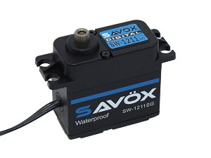 Savox Waterproof High Voltage Digital Servo Black Edition (0.08sec)