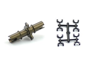 Serpent Solid Axle Aluminum S411 Mono For Blades 