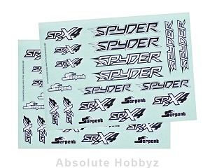 Serpent SRX4 Decal Sheet (2)