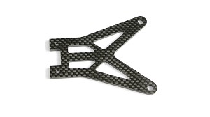 Serpent Batteryplate Carbon Laydown Trans SRX2 MH