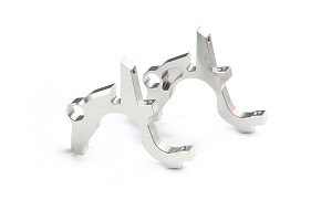 Serpent Frontont Bulkhead Aluminum L+R SDX4