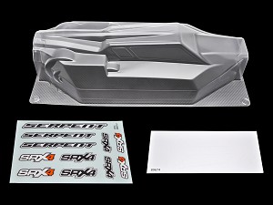 Serpent Body SRX4 Gen3 (Clear)
