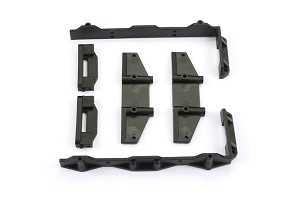 Serpent Battery Mount Set Saddle Layout SRX8E