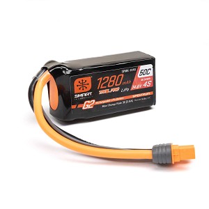 Spektrum 14.8V 1280mAh 4S 50C Smart G2 Trail Pro LiPo Battery: IC3