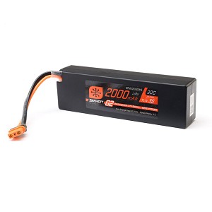 Spektrum 11.1V 2000mAh 3S 30C Smart G2 LiPo Battery: IC2