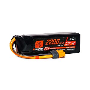 Spektum 14.8V 2200mAh 4S 30C Smart LiPo G2: IC3